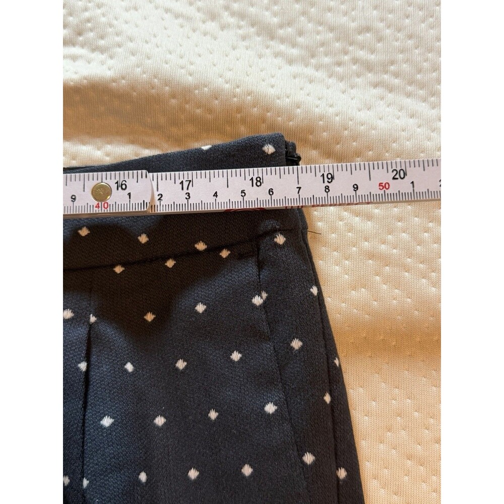 Nike Womens Dri Fit Golf Pants Size 14 Black/White Polka Dots Slim NWT - Picture 6 of 14